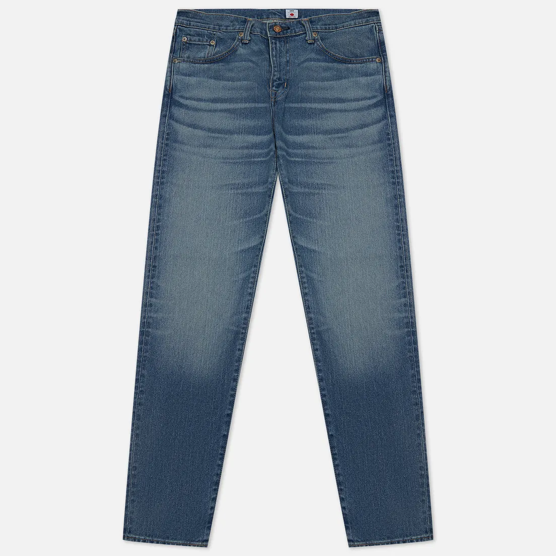 Edwin Мужские джинсы Regular Tapered Kaihara Pure Indigo Stretch Denim 13 Oz