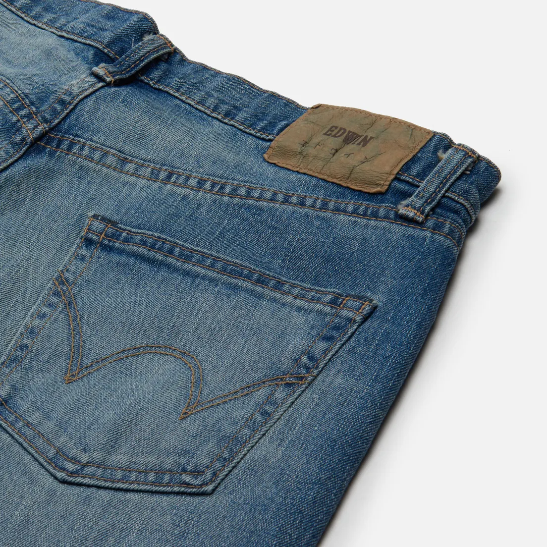 Edwin Мужские джинсы Regular Tapered Kaihara Pure Indigo Stretch Denim 13 Oz