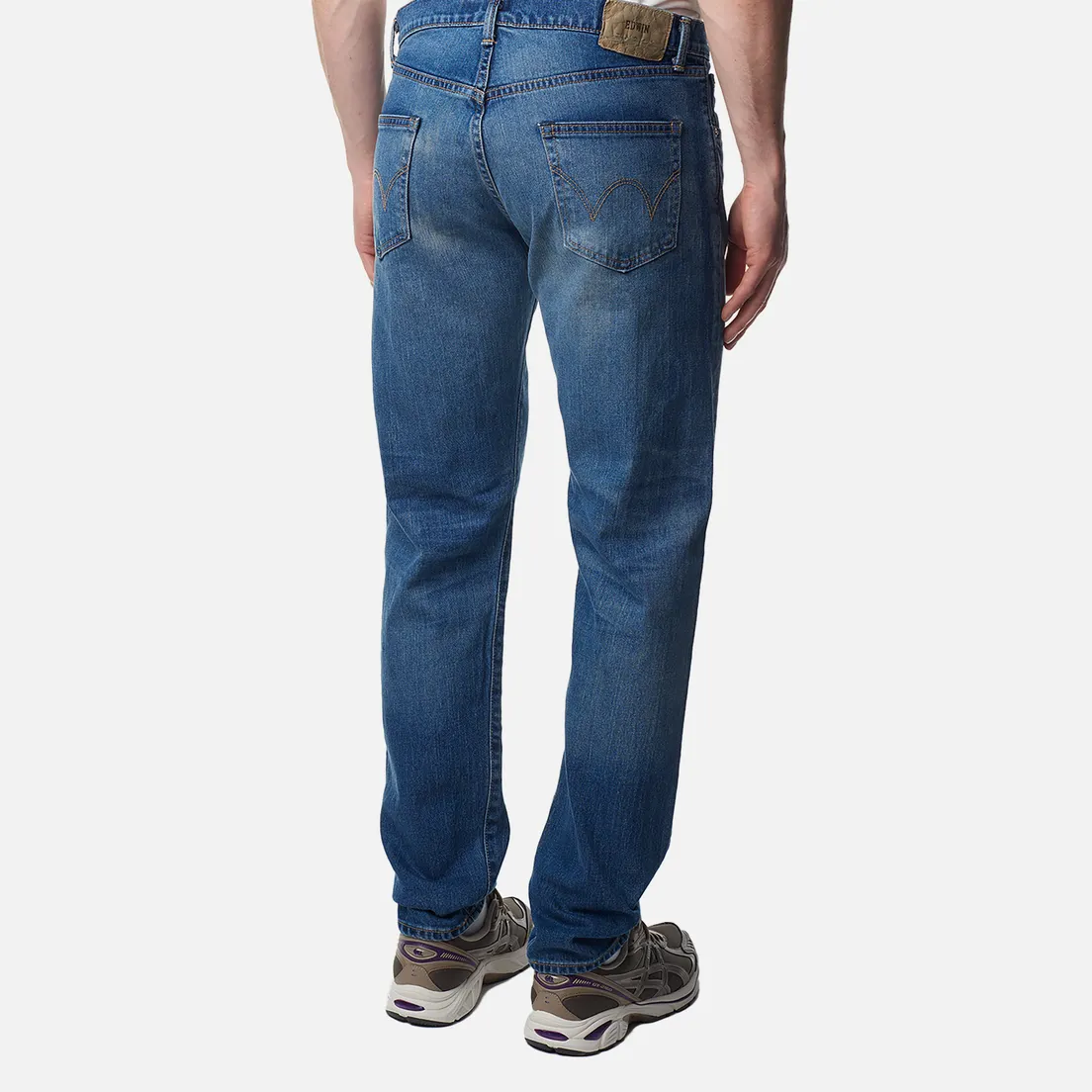 Edwin Мужские джинсы Regular Tapered Kaihara Pure Indigo Stretch Denim 13 Oz