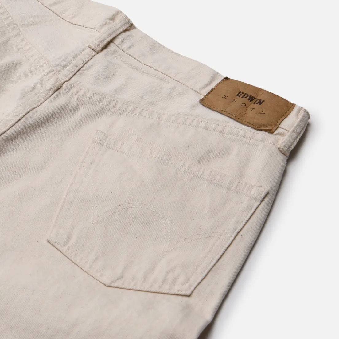 Edwin Мужские джинсы Slim Tapered Nihon Menpu Natural Red Selvage 13 Oz
