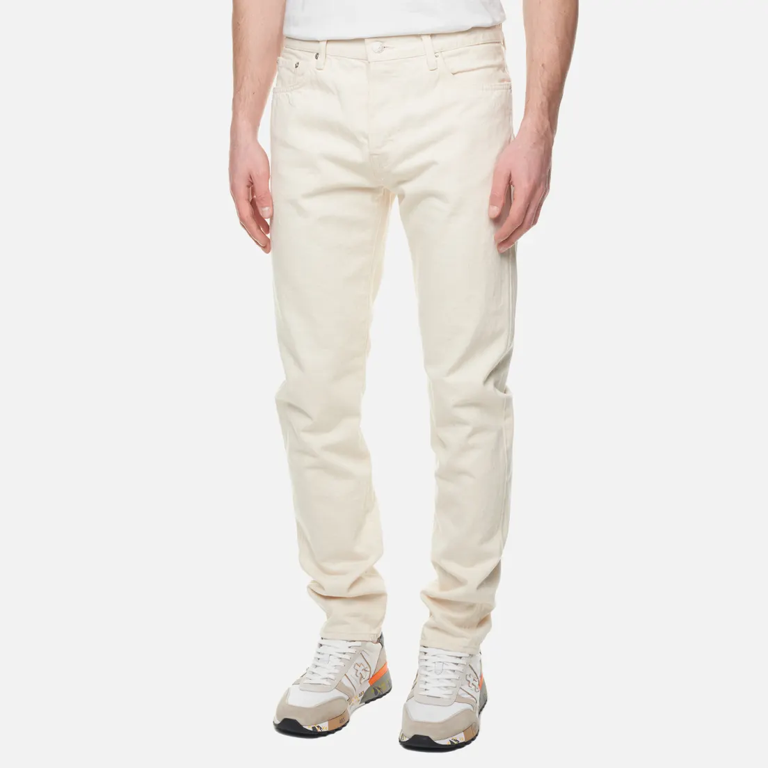 Edwin Мужские джинсы Slim Tapered Nihon Menpu Natural Red Selvage 13 Oz