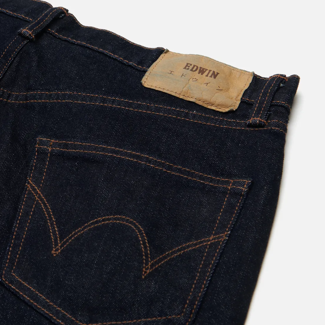 Edwin Мужские джинсы Slim Tapered Kaihara Pure Indigo Stretch Denim 13 Oz
