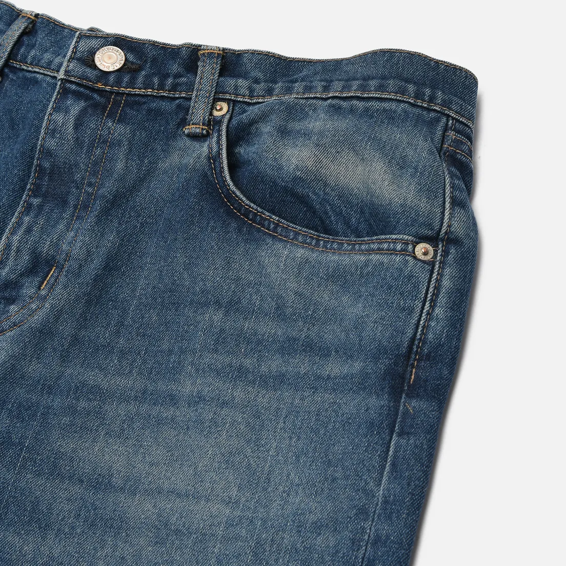 Edwin Мужские джинсы Slim Tapered Kaihara Pure Indigo Stretch Denim 13 Oz