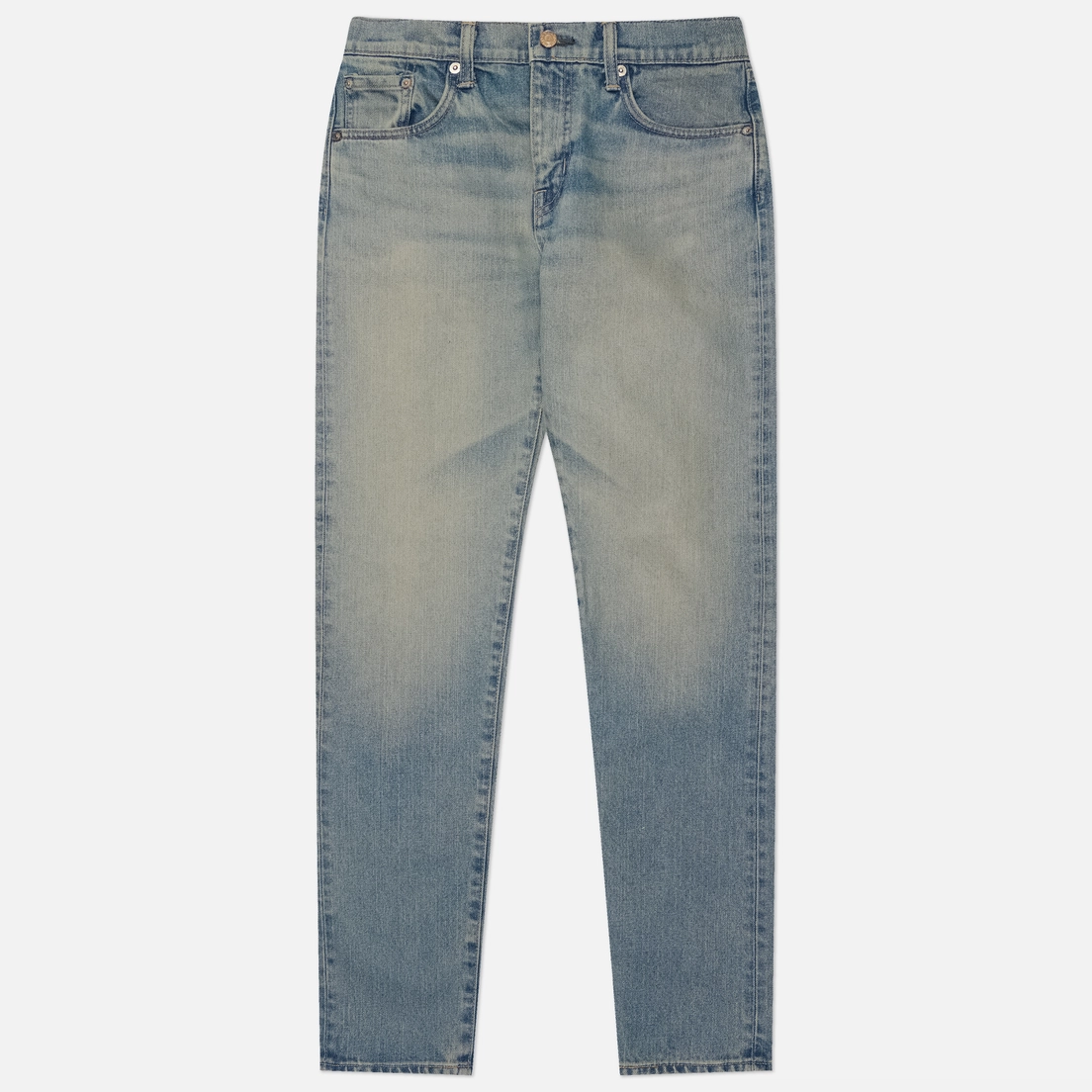 Edwin Мужские джинсы Slim Tapered Fit Kaihara Pure Indigo Stretch Denim 13 Oz