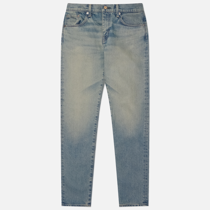 Мужские джинсы Edwin Slim Tapered Fit Kaihara Pure Indigo Stretch Denim 13 Oz