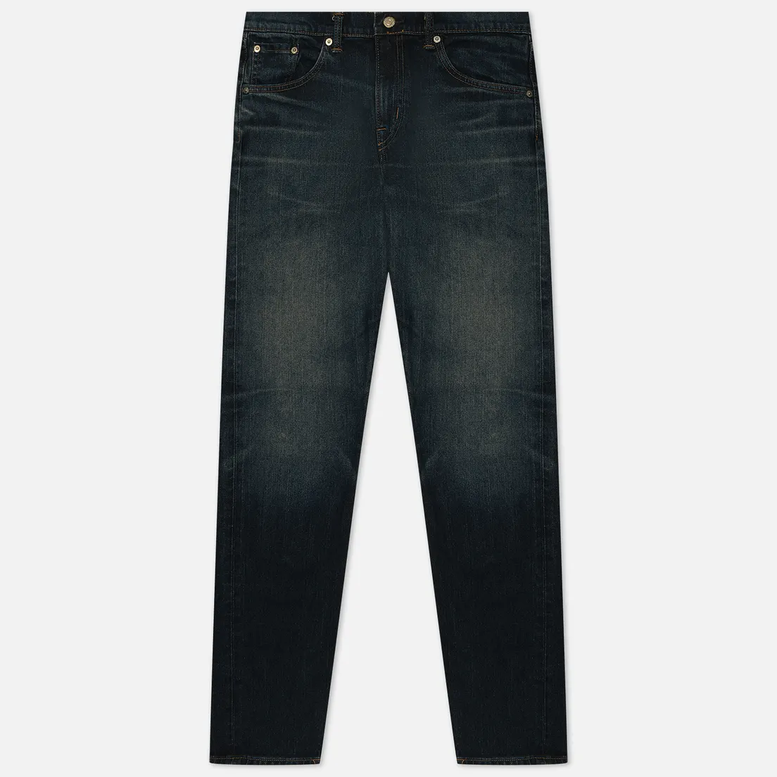 Edwin Мужские джинсы Slim Tapered Kaihara Pure Indigo Stretch Denim 13 Oz