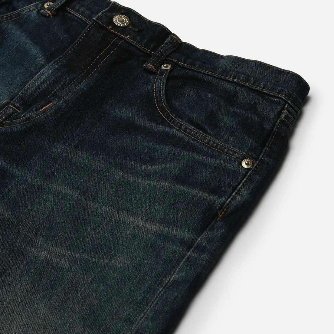 Edwin Мужские джинсы Slim Tapered Kaihara Pure Indigo Stretch Denim 13 Oz