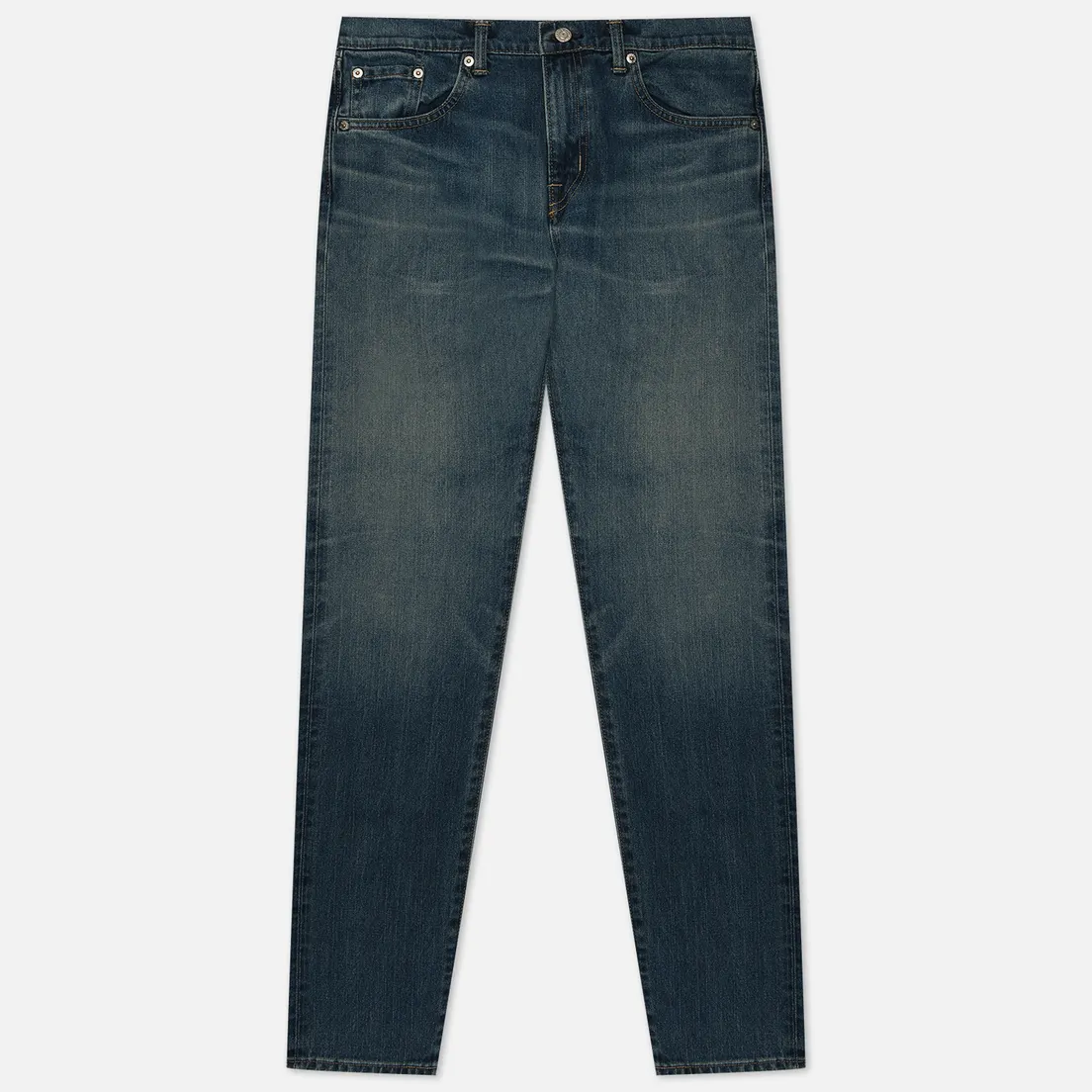 Edwin Мужские джинсы Slim Tapered Kaihara Pure Indigo Stretch Denim 13 Oz