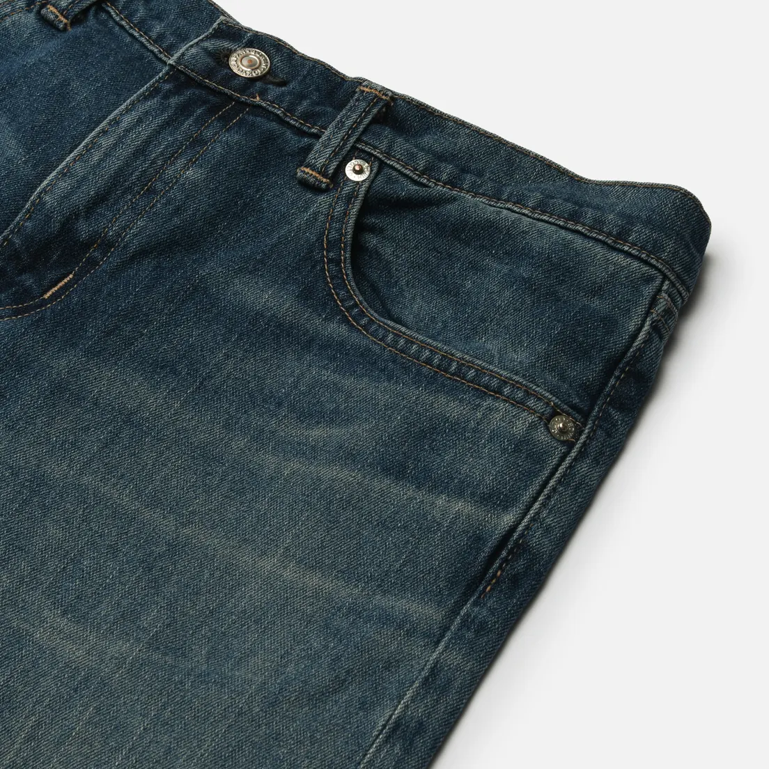 Edwin Мужские джинсы Slim Tapered Kaihara Pure Indigo Stretch Denim 13 Oz