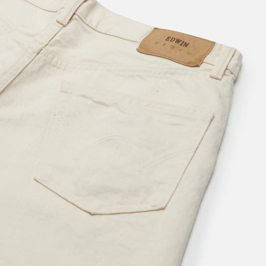 Edwin Мужские джинсы Loose Straight Nihon Menpu Natural Red Selvage 13 Oz