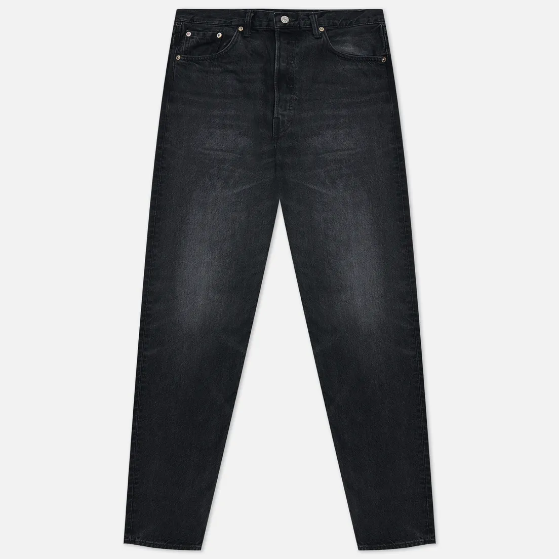 Edwin Мужские джинсы Loose Tapered Kaihara Right Hand Black Denim 13 Oz