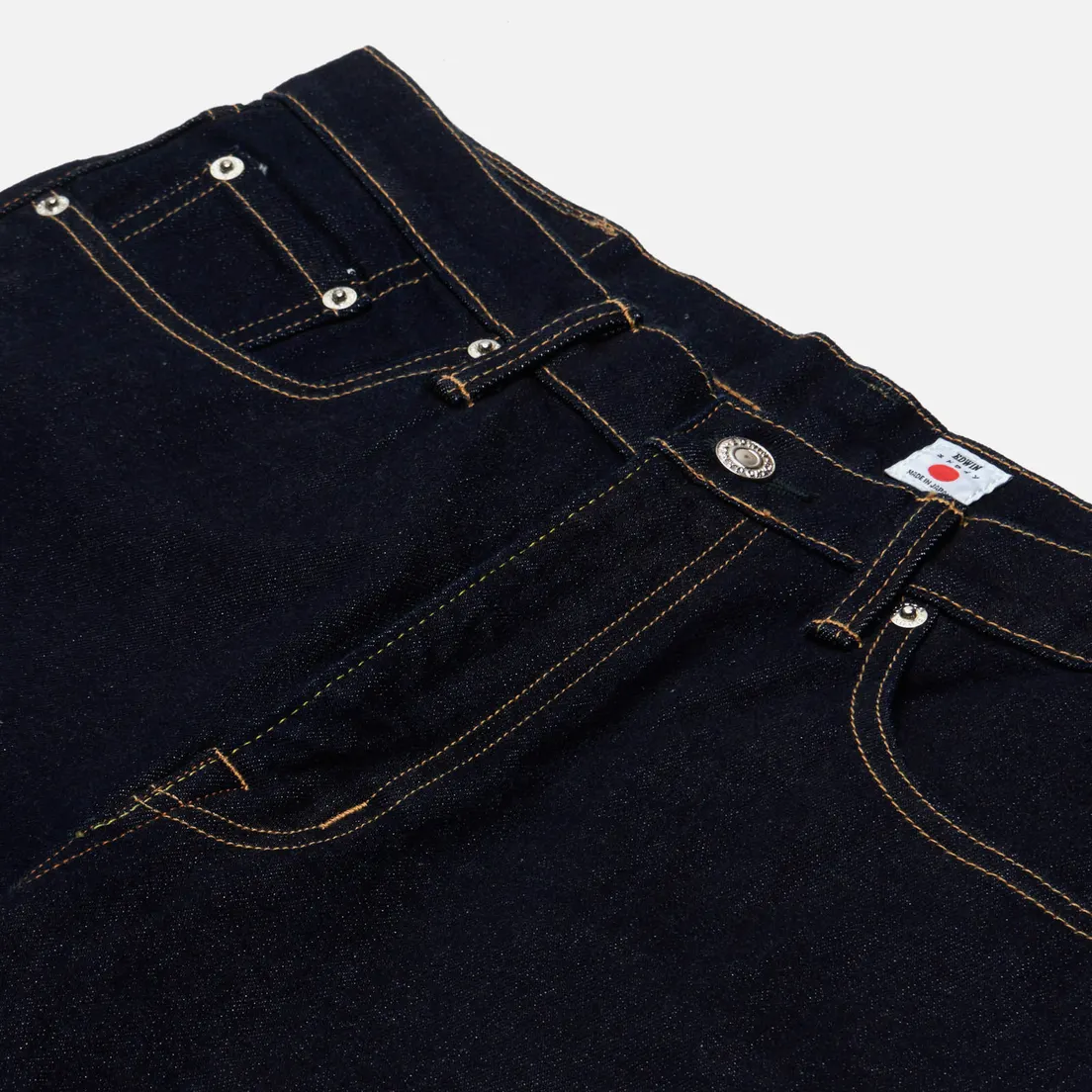 Edwin Мужские джинсы Loose Tapered Kaihara Pure Indigo Stretch Denim 13 Oz