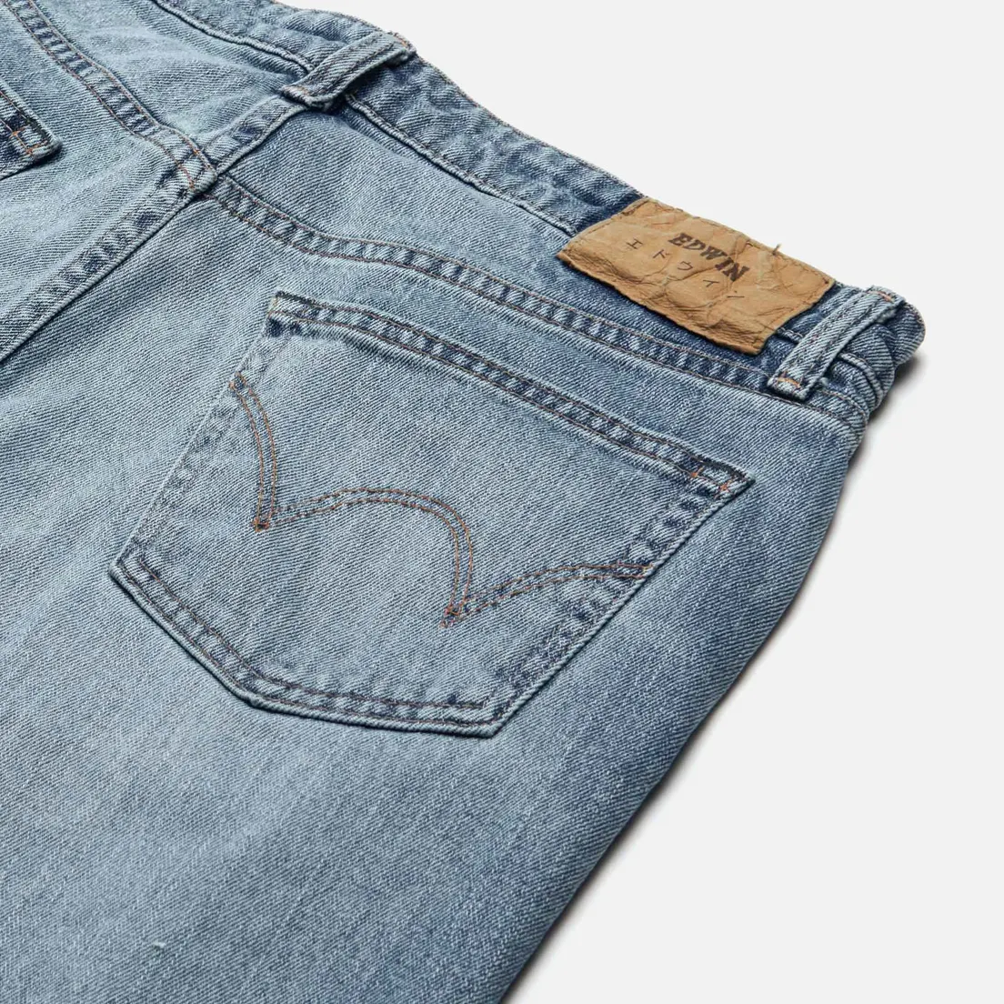 Edwin Мужские джинсы Skinny Kaihara Pure Indigo Stretch Denim 13 Oz