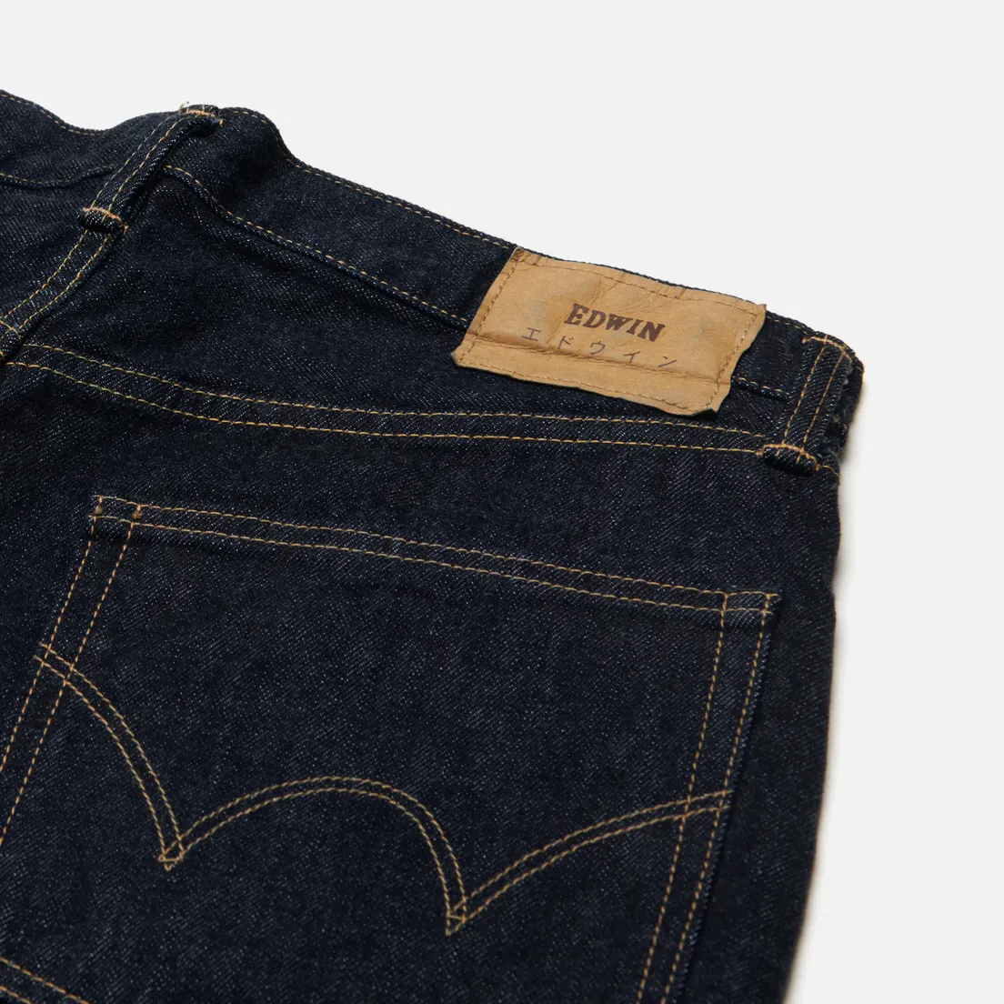 Edwin Мужские джинсы Wide Kurabo Recycle Denim Red Selvage 14 Oz