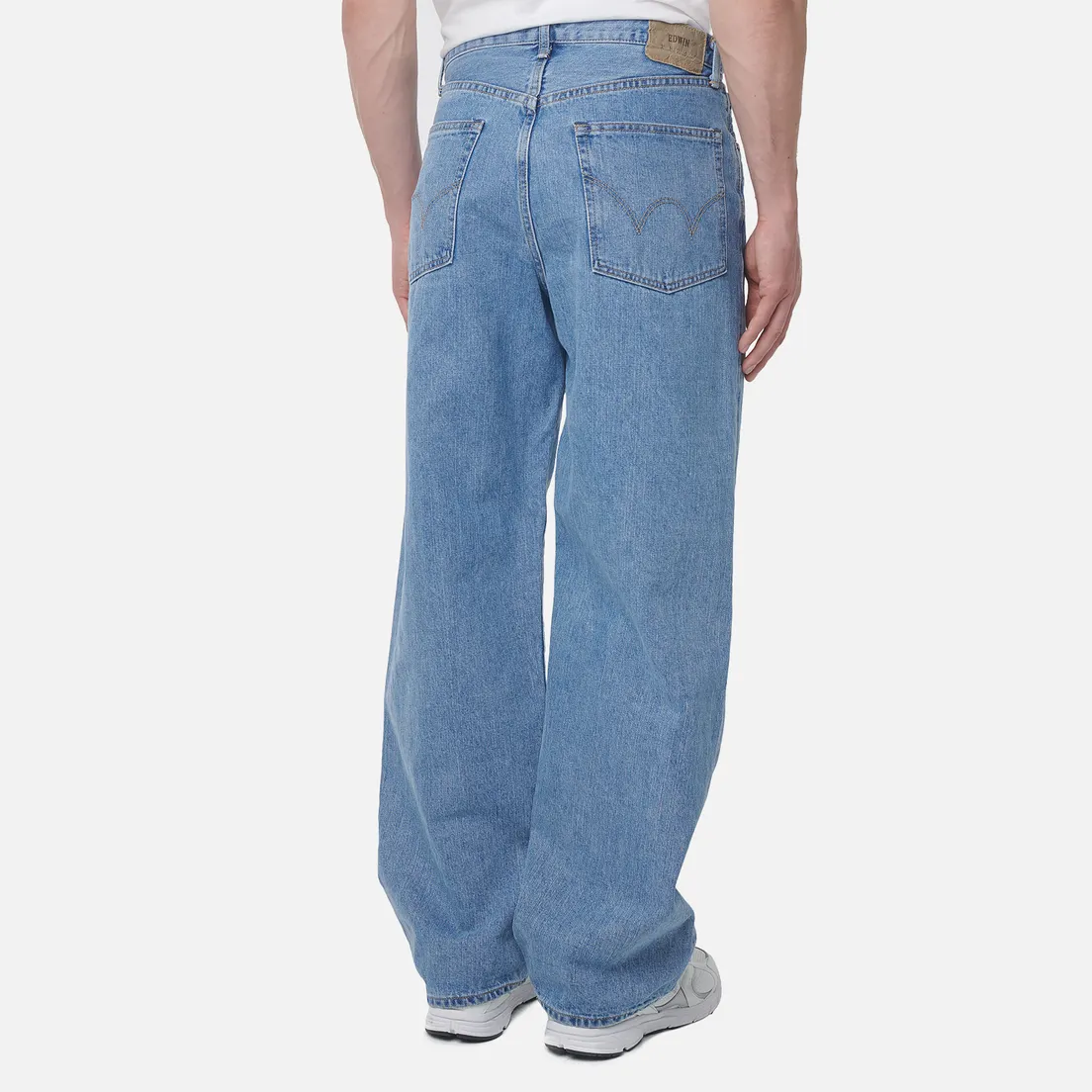 Edwin Мужские джинсы Wide Kurabo Recycle Denim Red Selvage 14 Oz