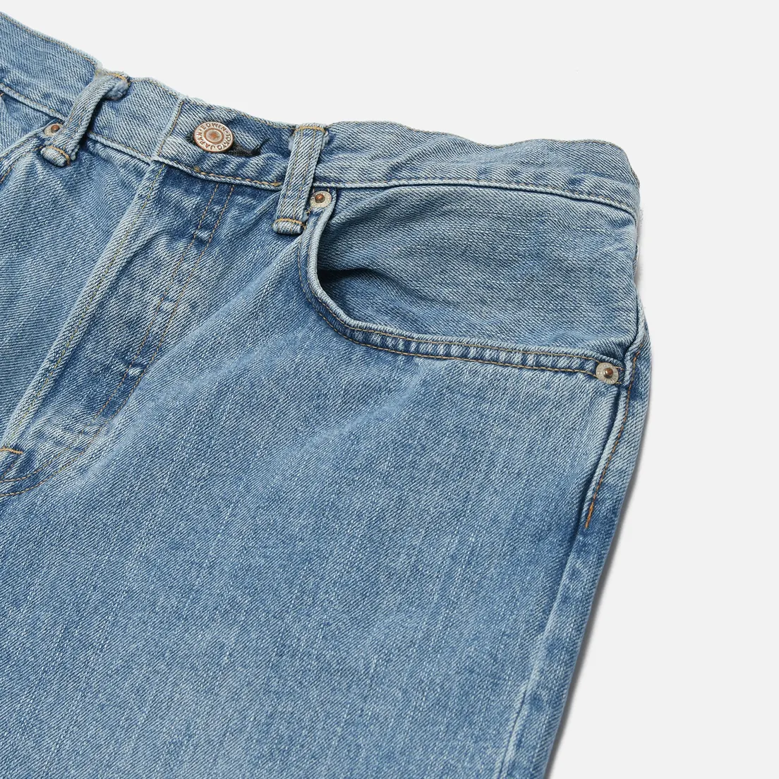 Edwin Мужские джинсы Wide Kurabo Recycle Denim Red Selvage 14 Oz