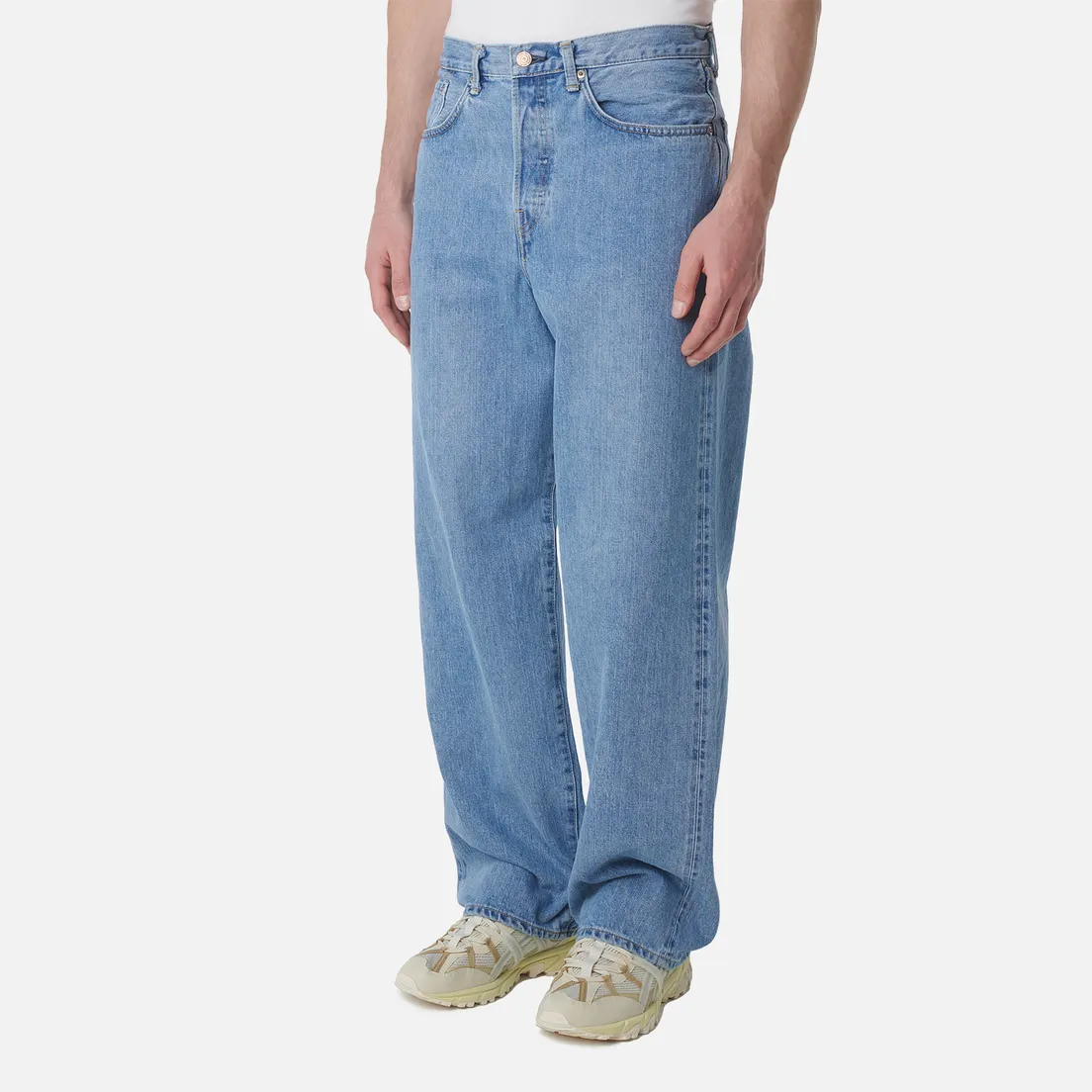 Edwin Мужские джинсы Wide Kurabo Recycle Denim Red Selvage 14 Oz