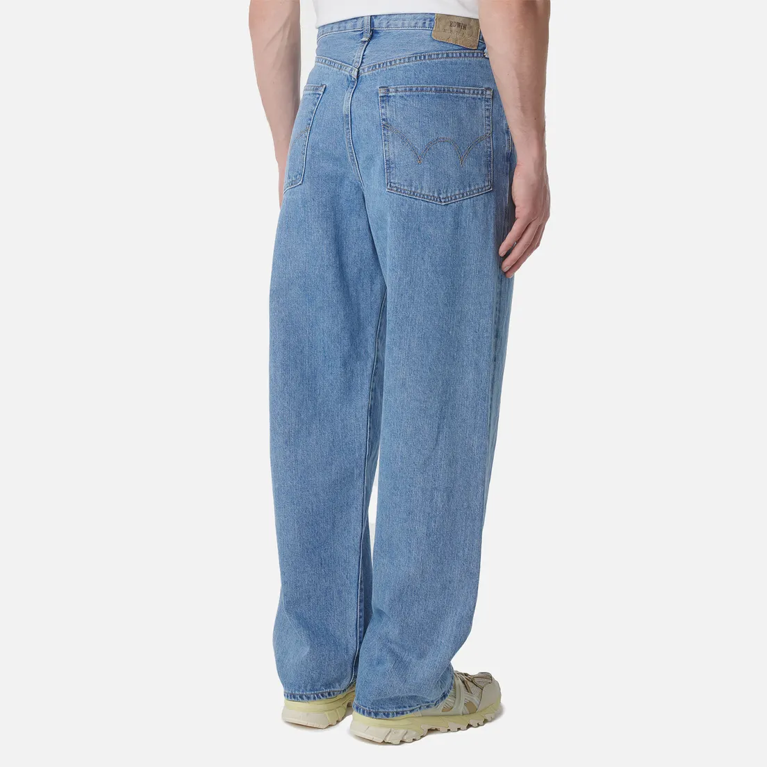 Edwin Мужские джинсы Wide Kurabo Recycle Denim Red Selvage 14 Oz