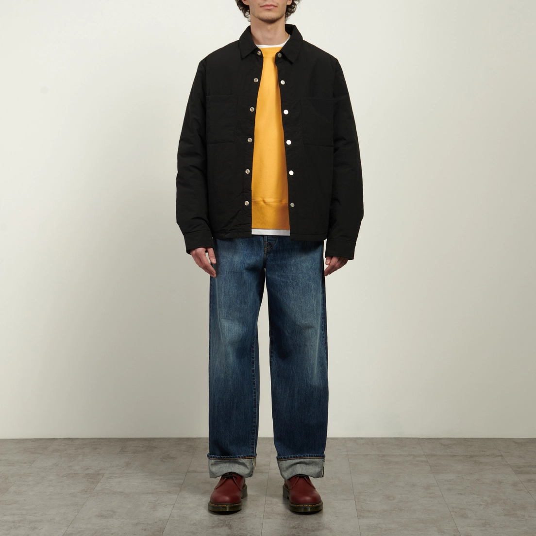 Edwin Мужские джинсы Wide Kurabo Recycle Denim Red Selvage 14 Oz