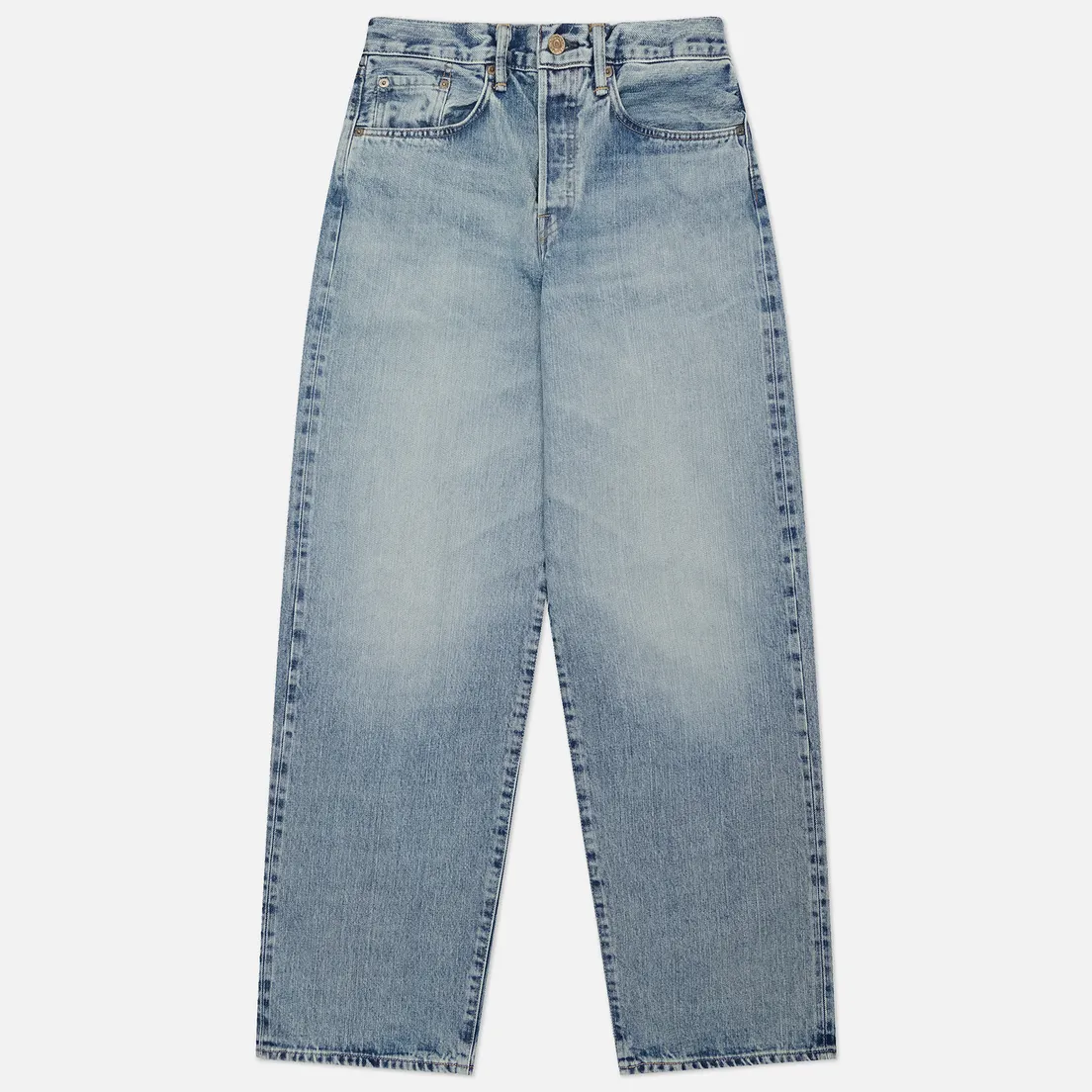 Edwin Мужские джинсы Wide Kurabo Recycle Denim Red Selvage 14 Oz