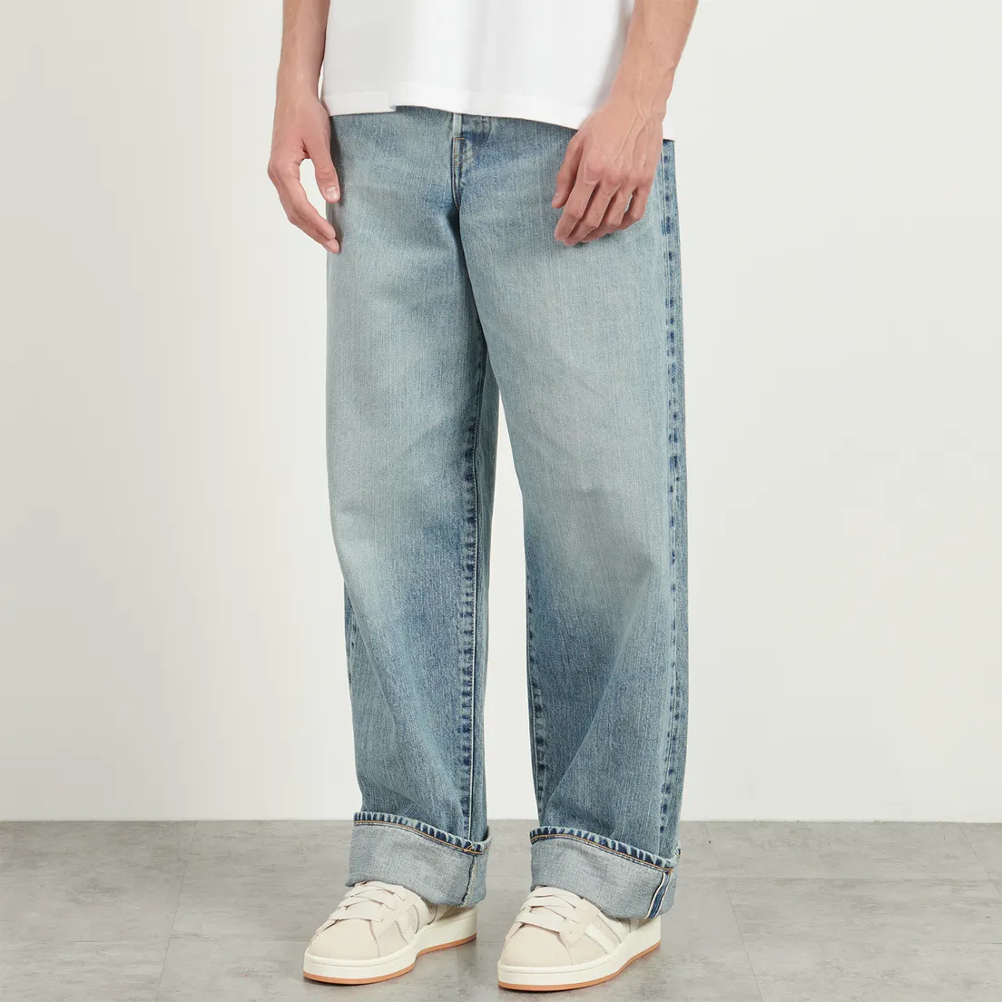 Edwin Мужские джинсы Wide Kurabo Recycle Denim Red Selvage 14 Oz