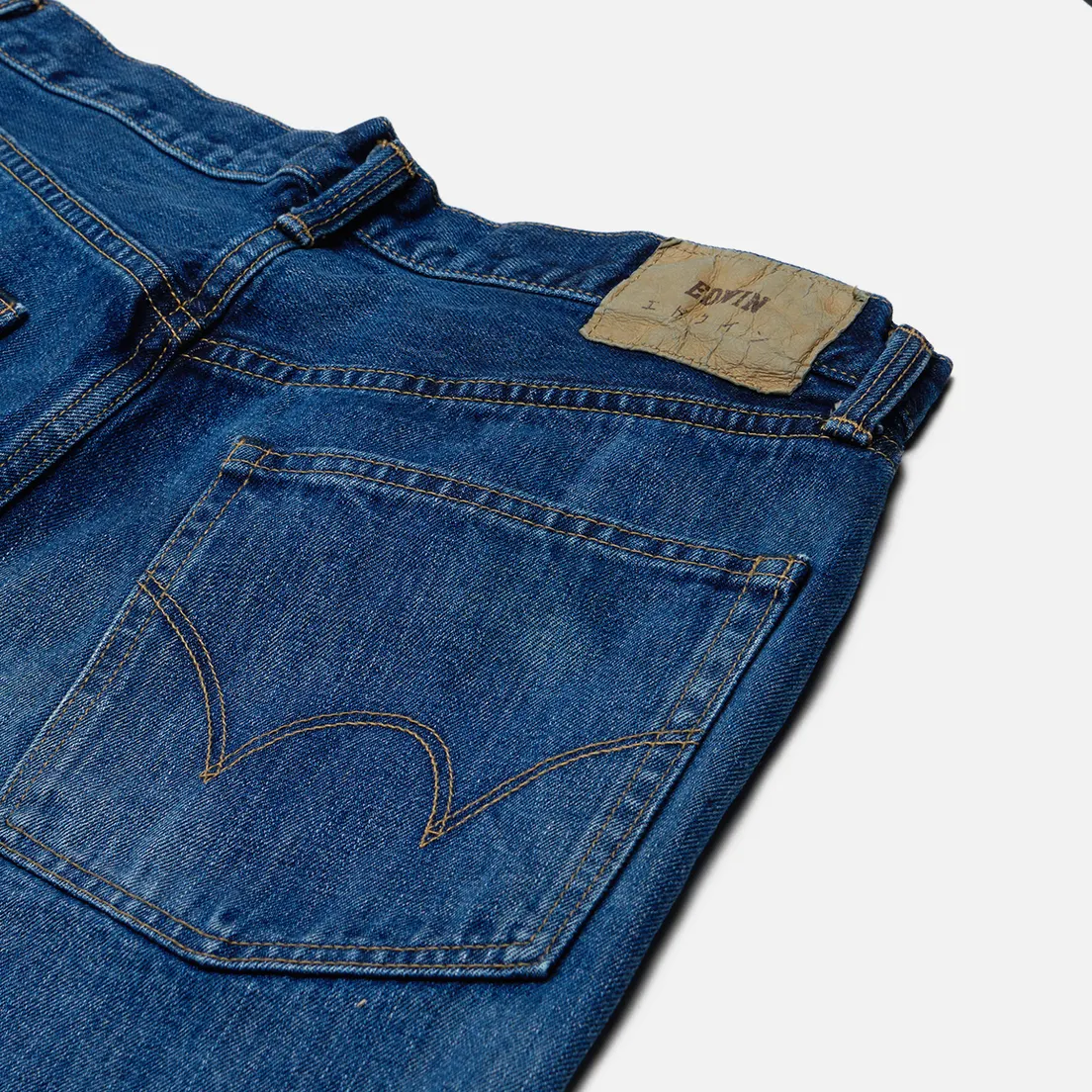 Edwin Мужские джинсы Wide Kurabo Recycle Denim Red Selvage 14 Oz