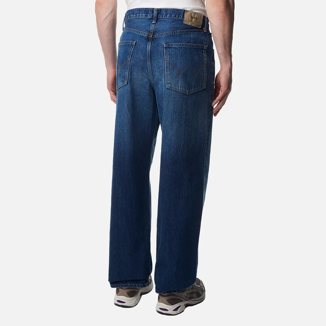 Edwin Мужские джинсы Wide Kurabo Recycle Denim Red Selvage 14 Oz