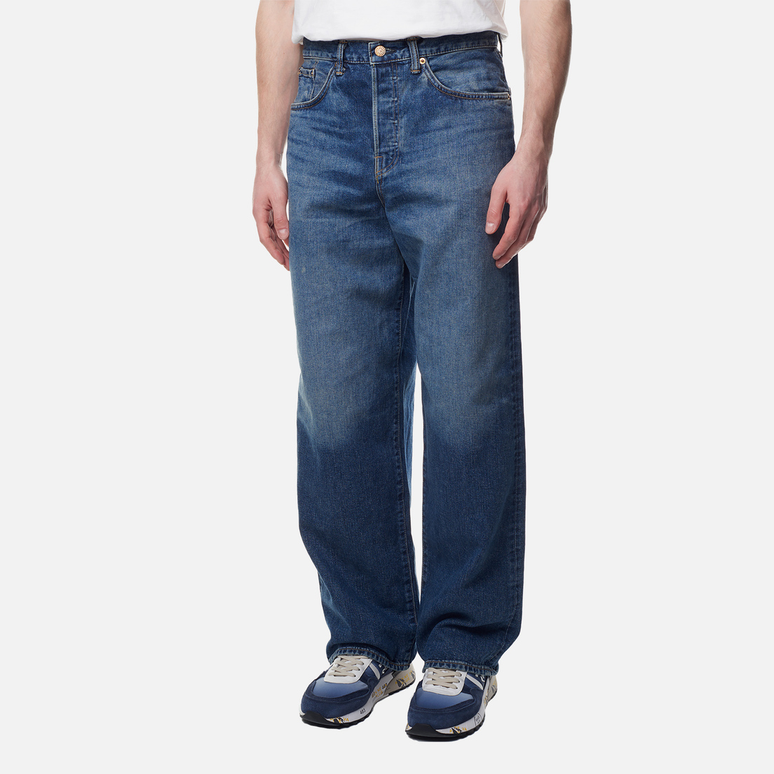Edwin Мужские джинсы Wide Yoshiko Left Hand Denim 12.6 Oz