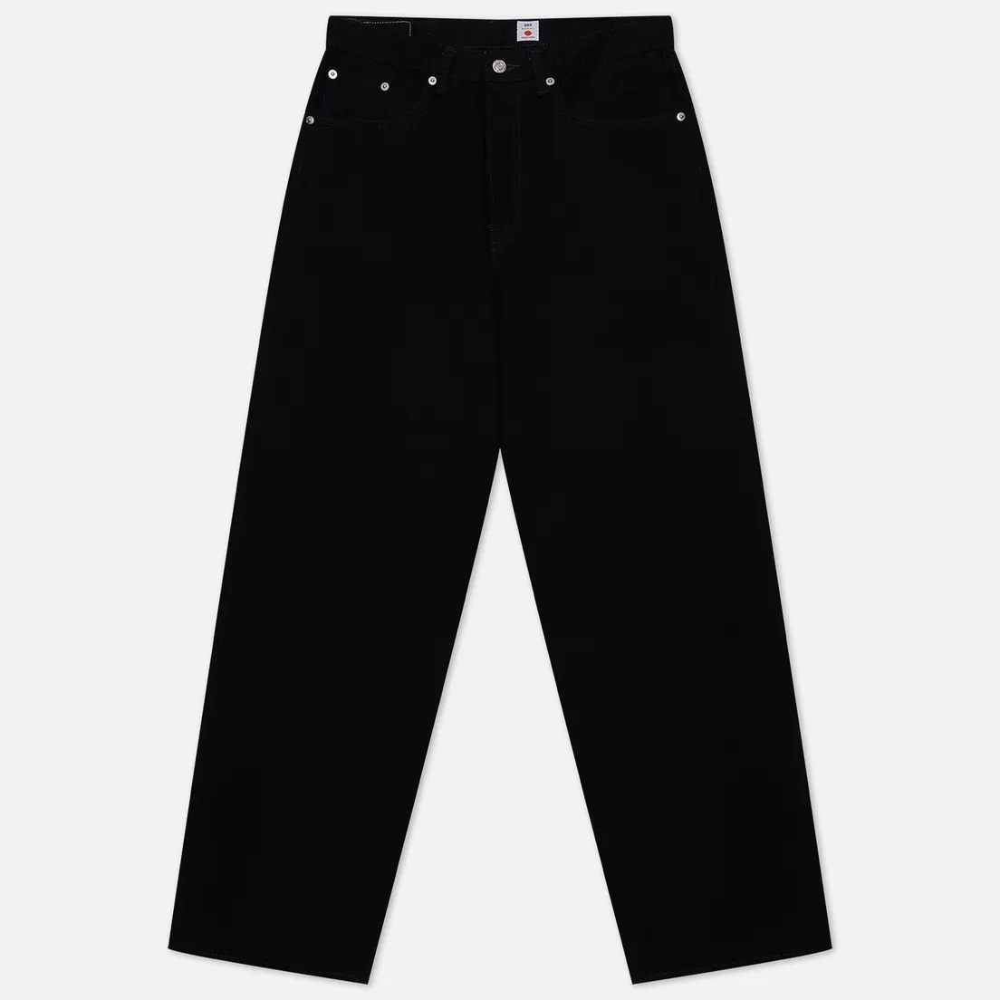 Edwin Мужские джинсы Wide Kaihara Right Hand Black Denim 13 Oz