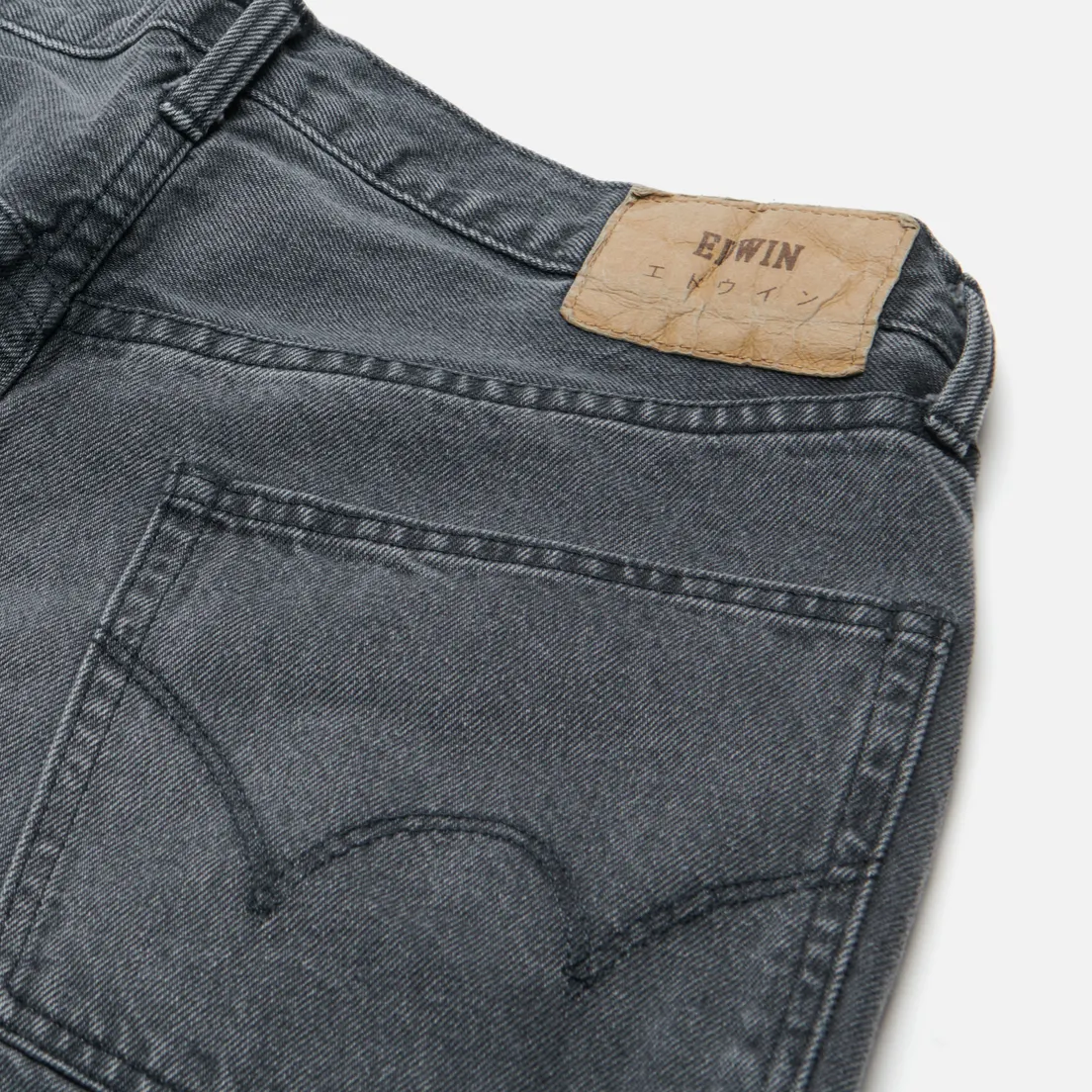 Edwin Мужские джинсы Wide Kaihara Right Hand Black Denim 13 Oz