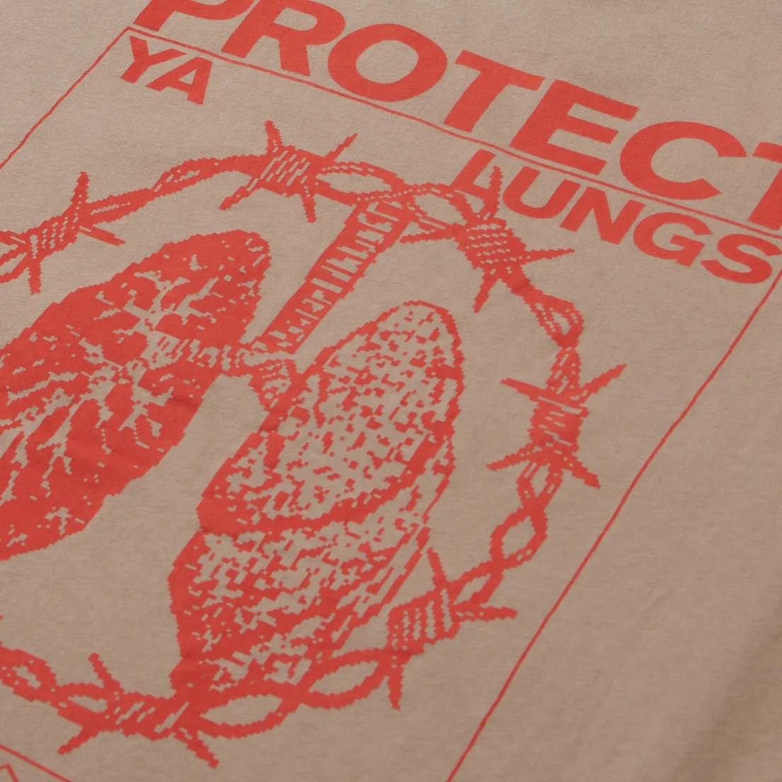 Edwin Мужская футболка Protect Your Lungs