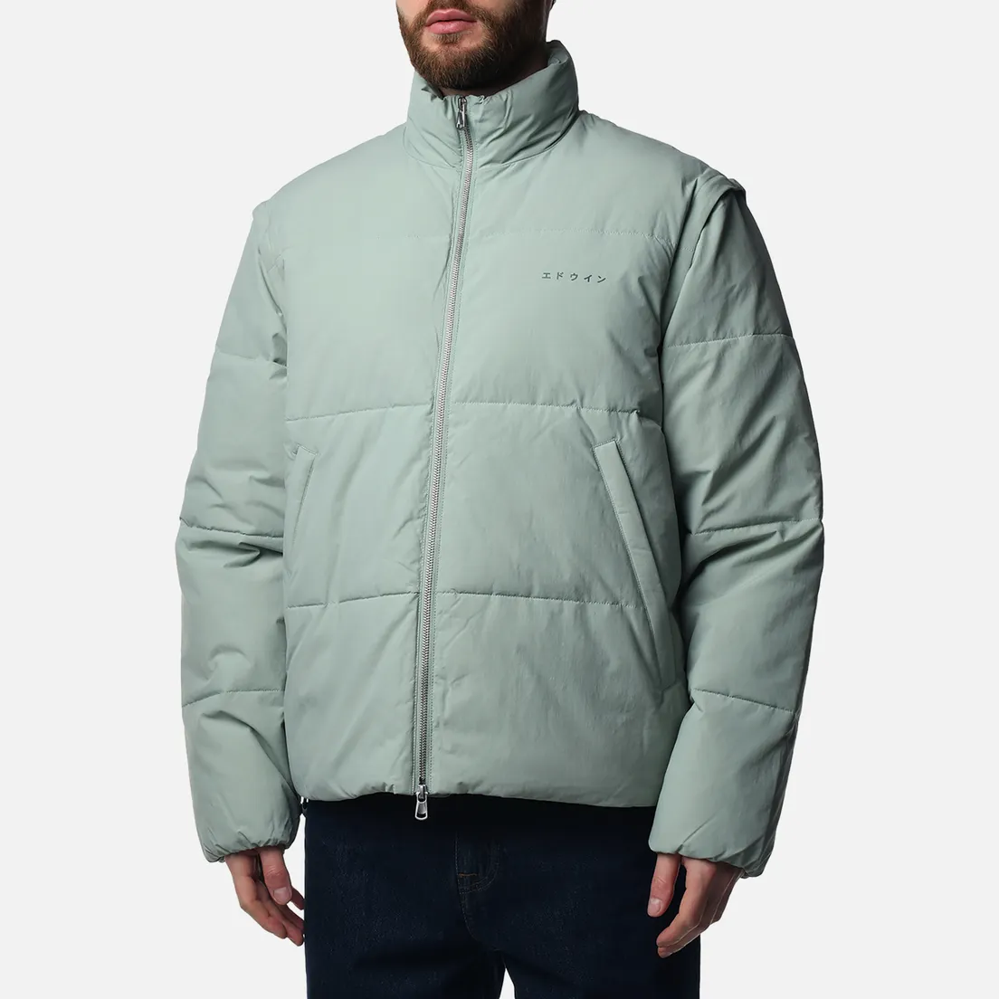 Edwin Мужской пуховик Detachable Sleeves