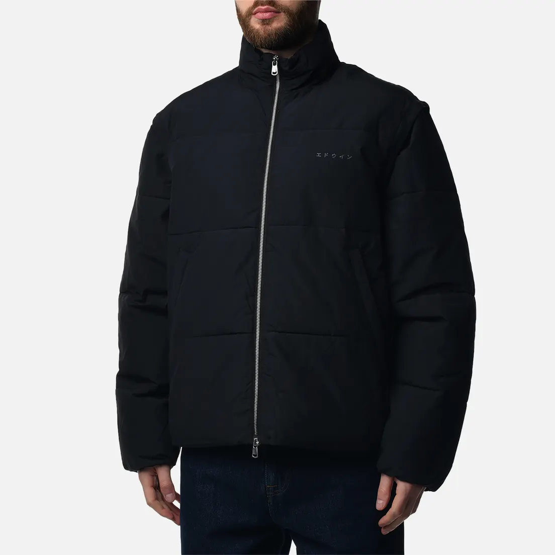 Edwin Мужской пуховик Detachable Sleeves
