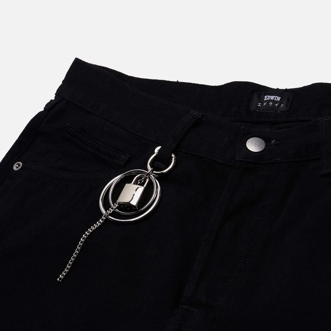 Edwin Мужские джинсы Nashville Pembroke Black Denim 13.56 Oz