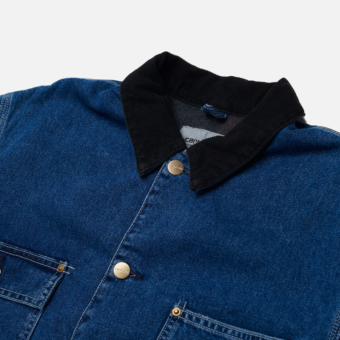 Carhartt WIP Мужская джинсовая куртка OG Chore Coat