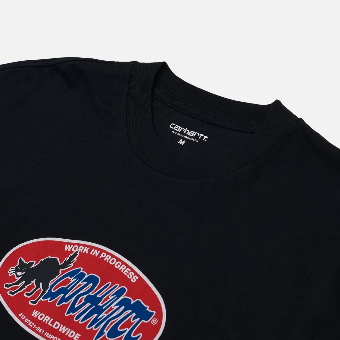 Carhartt WIP Мужская футболка Cat Sticker