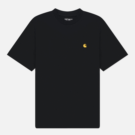 Женская футболка Carhartt WIP W' Chase, цвет чёрный, размер M