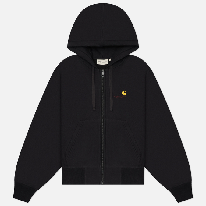 Женская толстовка Carhartt WIP W' Full Zip Hooded American Script