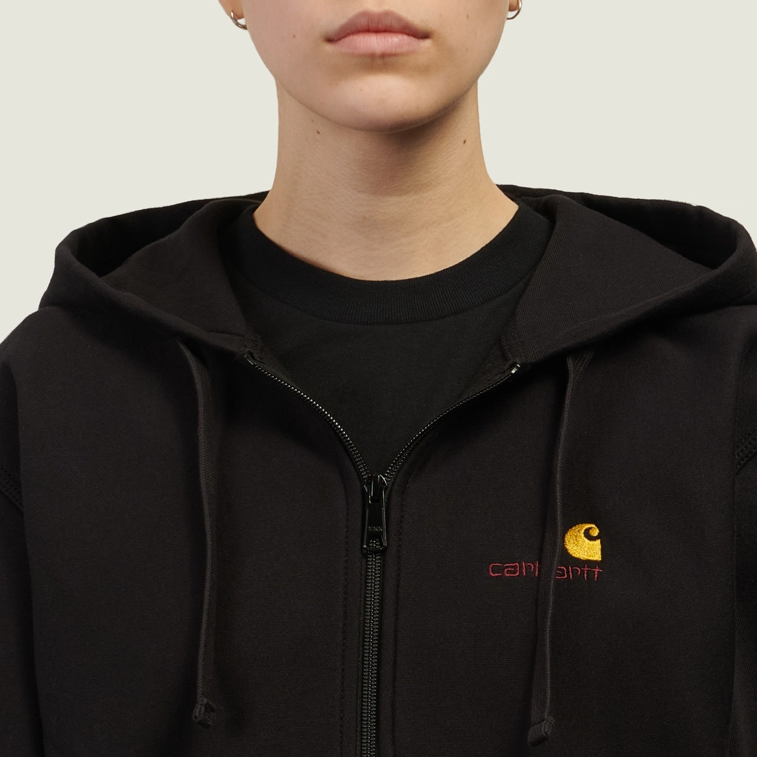 Carhartt WIP Женская толстовка W' Full Zip Hooded American Script