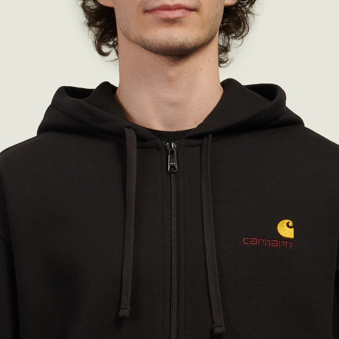 Carhartt WIP Мужская толстовка Full Zip Hooded American Script
