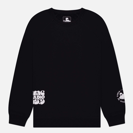 фото Мужская толстовка edwin emc radio, цвет чёрный, размер s