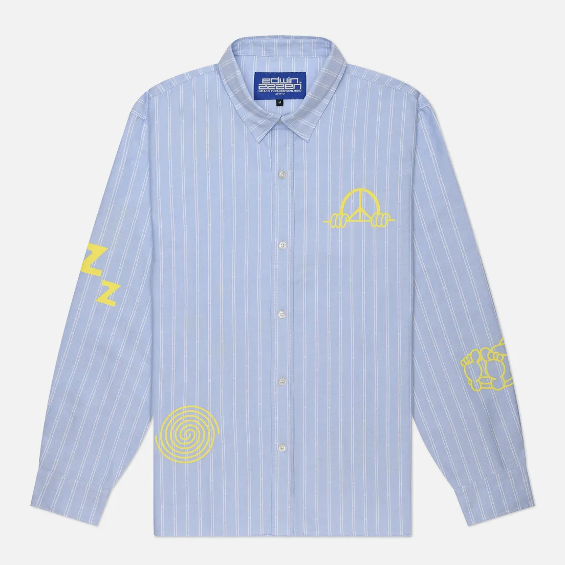 Edwin Мужская рубашка Sebastian Oxford Stripes