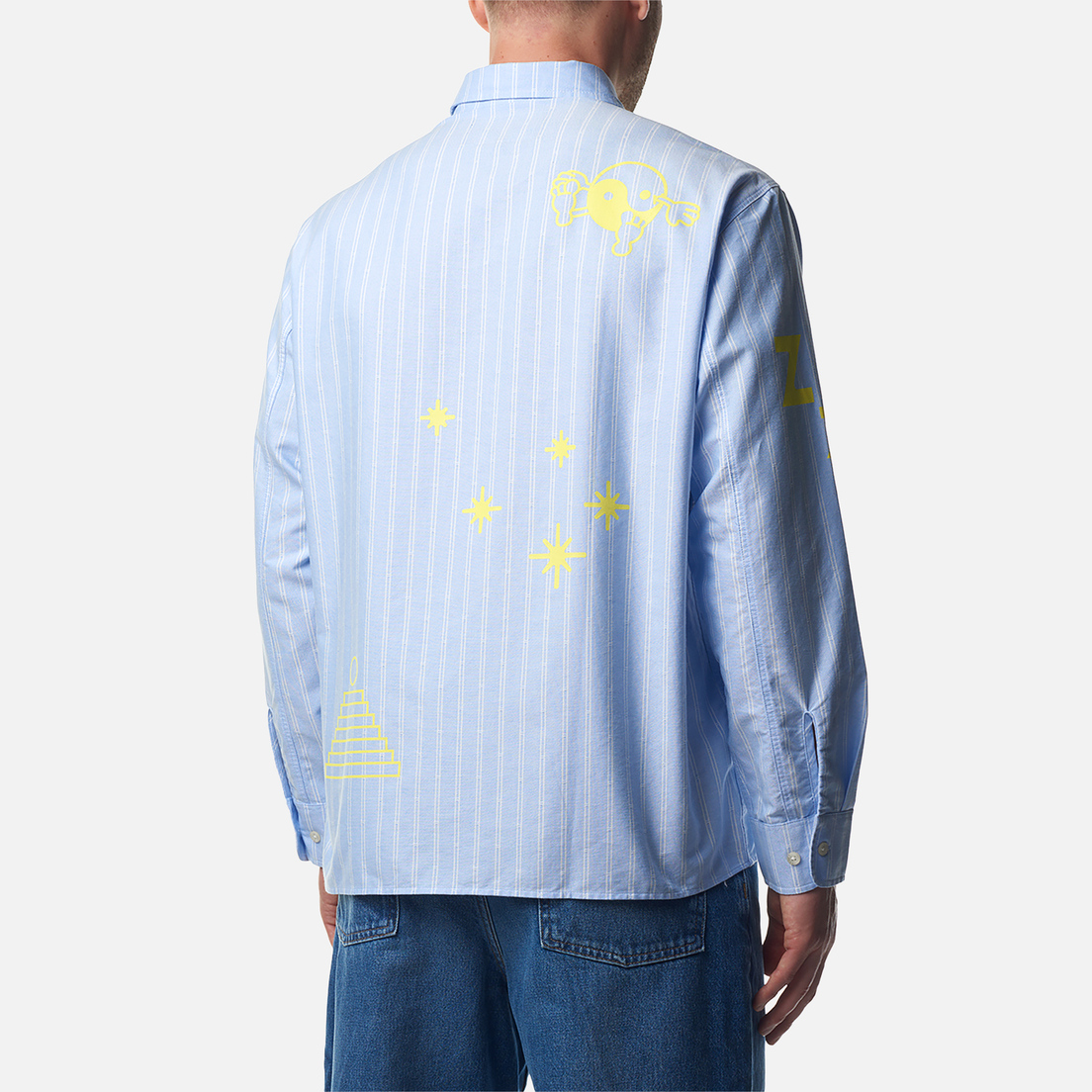 Edwin Мужская рубашка Sebastian Oxford Stripes