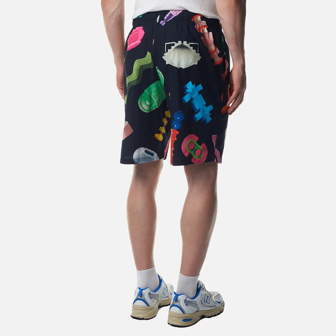 Edwin Мужские шорты Modular All Over Print Crepe