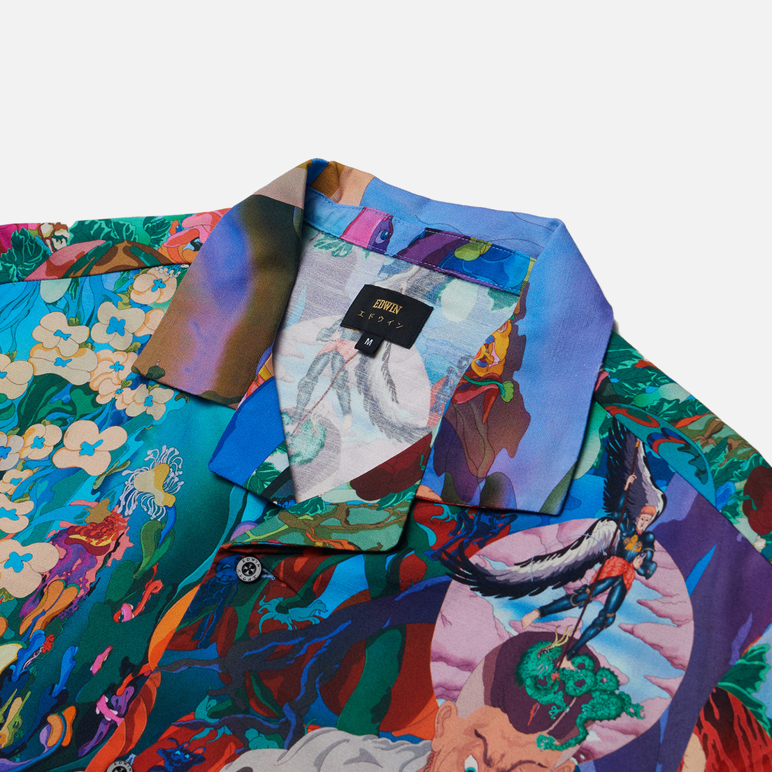 Edwin Мужская рубашка Hedi & Thami All Over Print Crepe