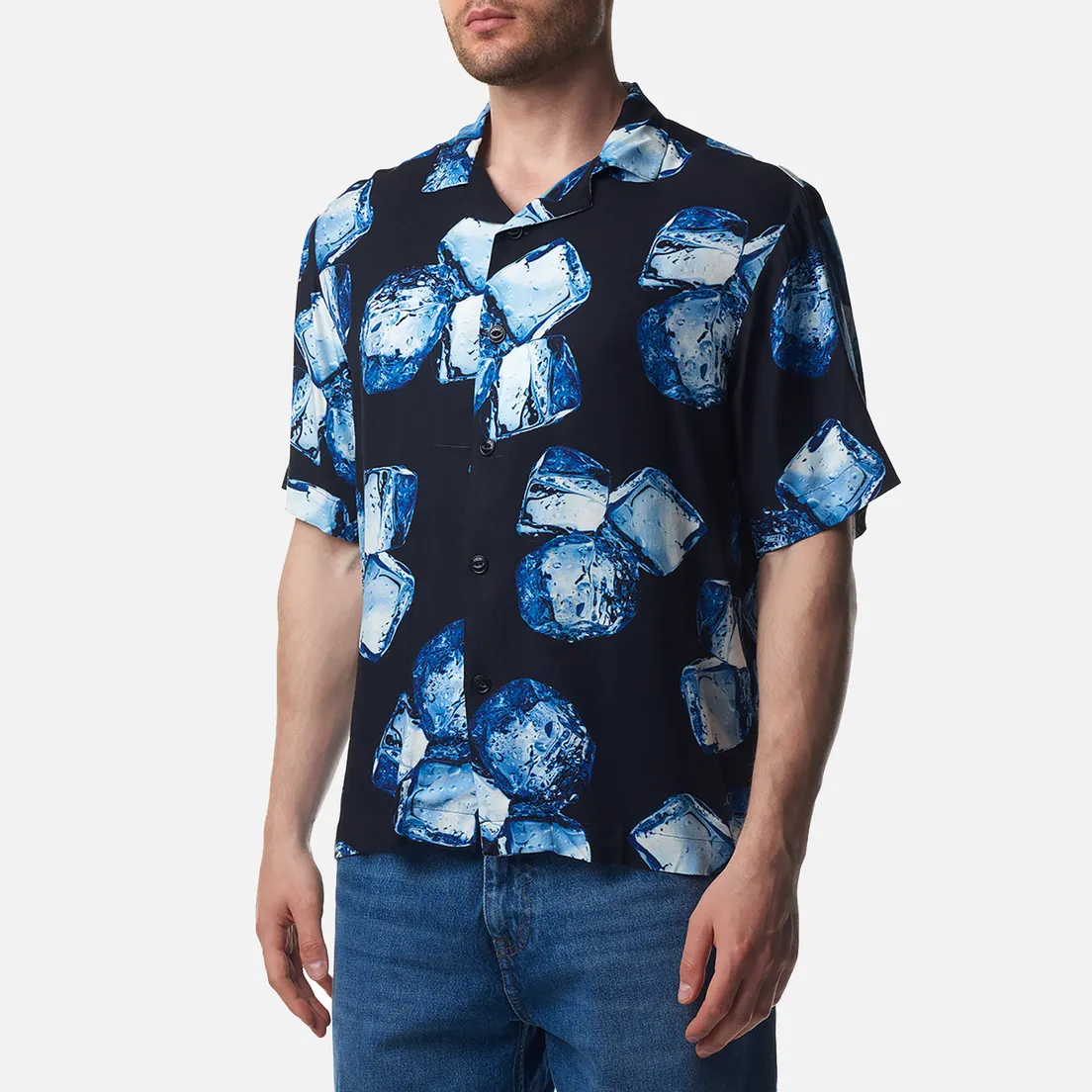 Edwin Мужская рубашка Ice Cube All Over Print Twill