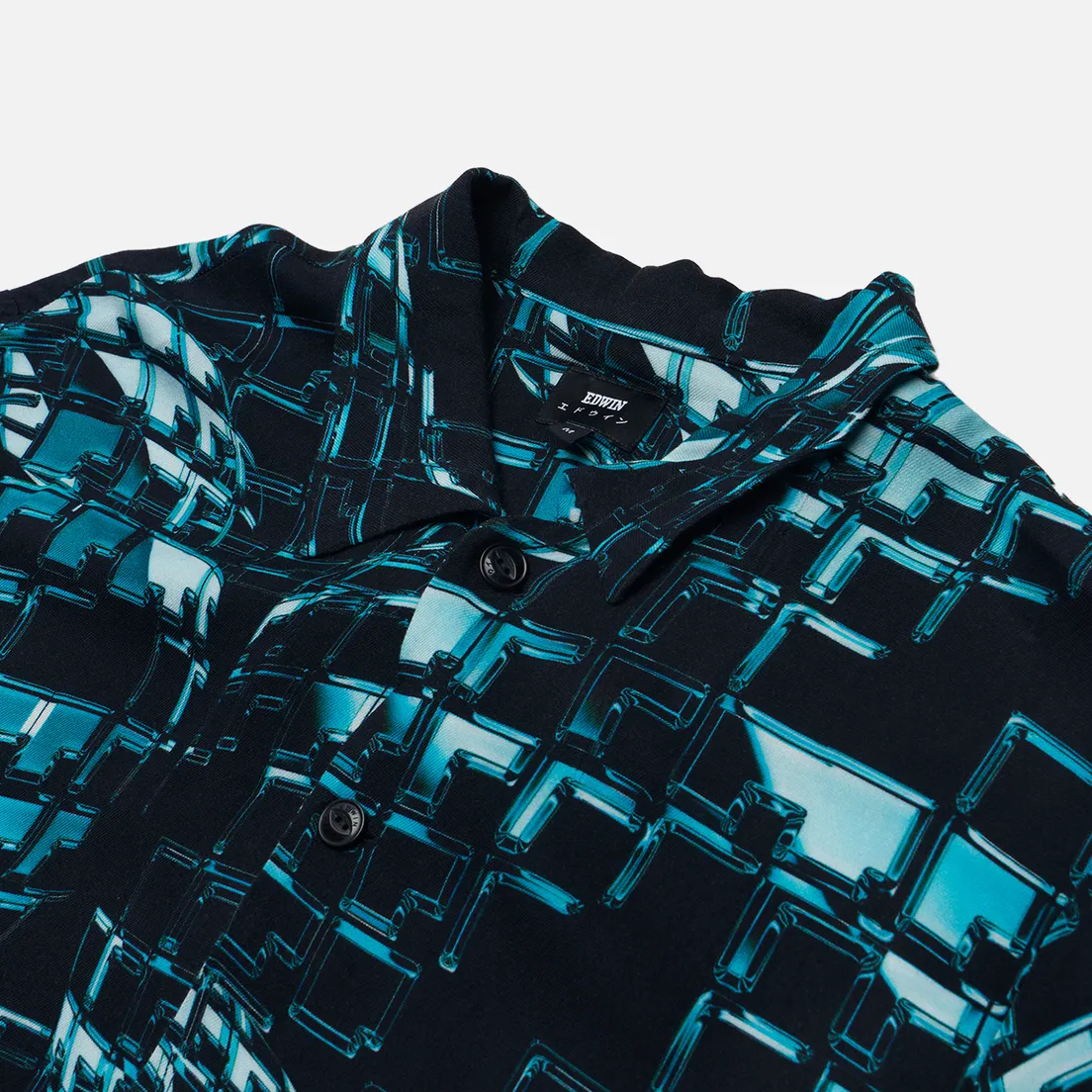 Edwin Мужская рубашка World Of Tomorrow All Over Print Twill