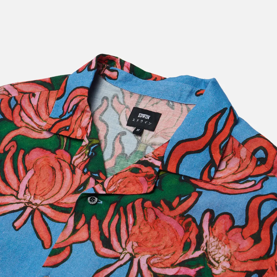 Edwin Мужская рубашка Kiku All Over Print Cretonne