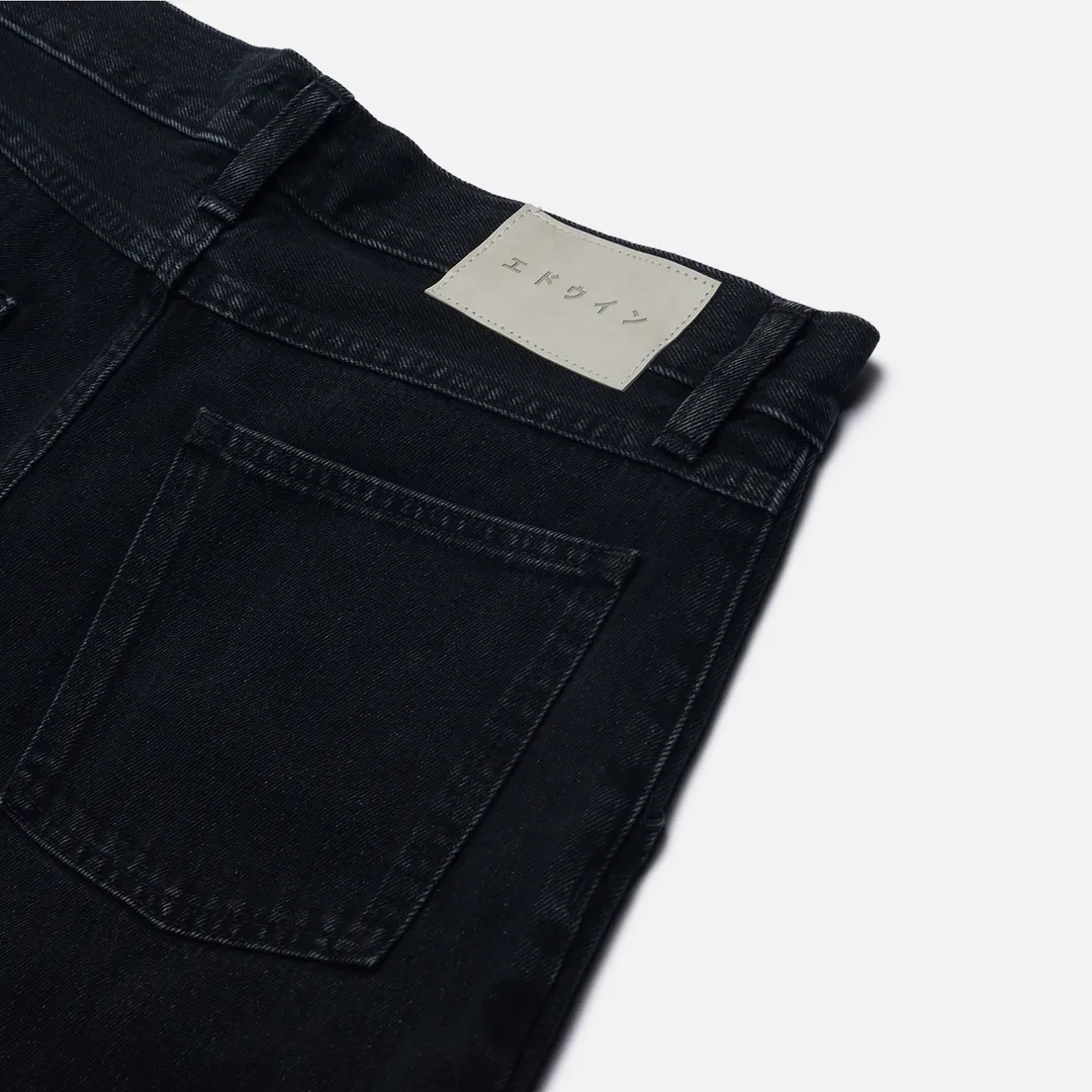 Edwin Мужские шорты Bridger Pembroke Black Denim 13.56 Oz