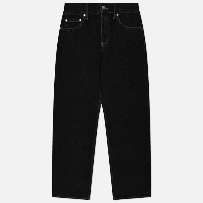 Женские джинсы Edwin W Janis Pembroke Black Denim 13.56 Oz, цвет чёрный